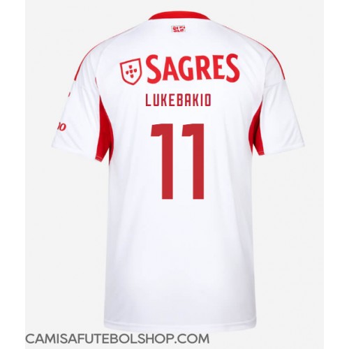 Camisa de time de futebol Benfica Dodi Lukebakio #11 Replicas 3º Equipamento 2025-26 Manga Curta Camisa de time de futebol Benfica Dodi Lukebakio #11 Replicas 3º Equipamento 2025-26 Manga Curta